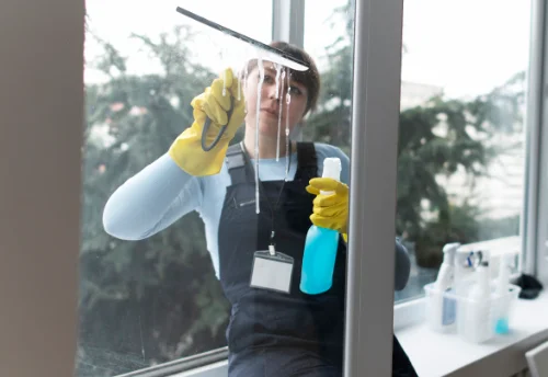 Nettoyage de vitres intérieures et extérieures à Lauw